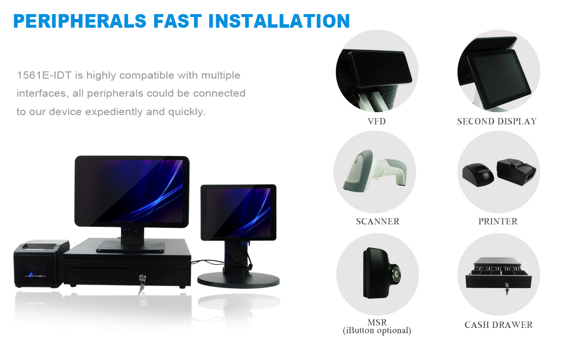 15.6 inch Android POS terminal-4
