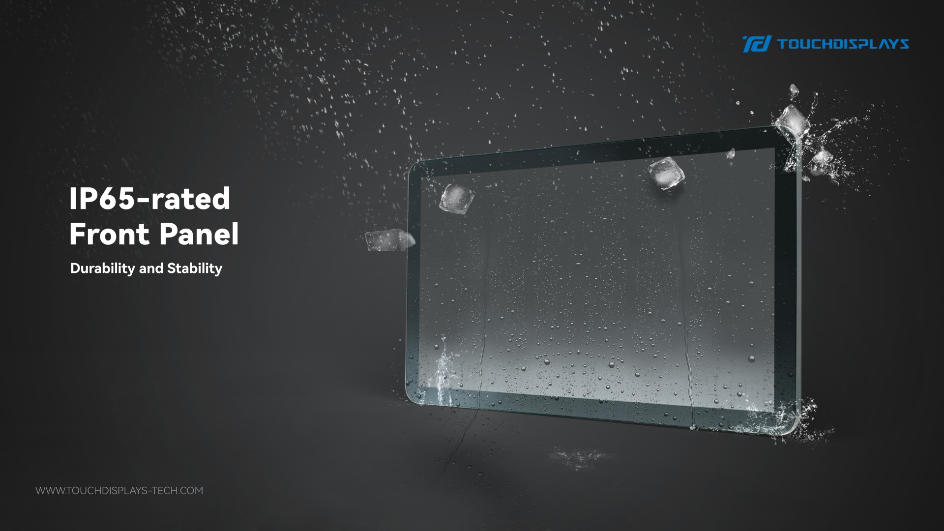 IP65-ti won won Iwaju Panel